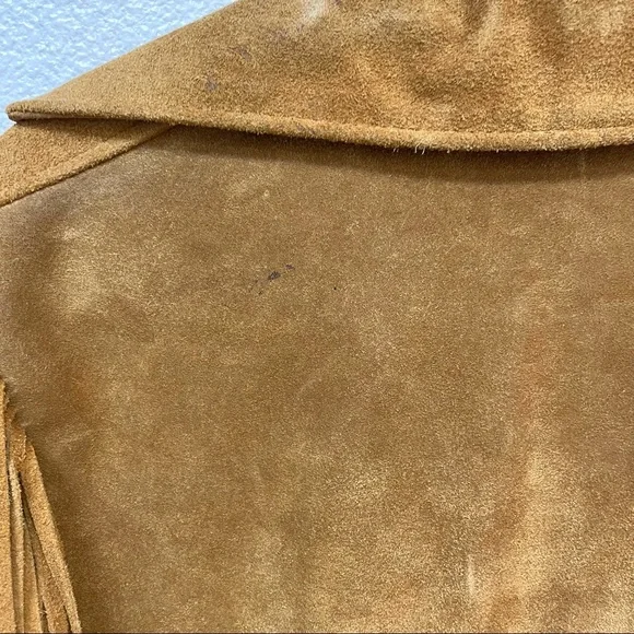 Rancher Suede Fringe Jacket Size S - Picture 7 of 8